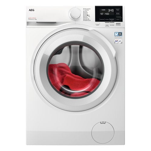 AEG Lavatrice 9Kg SERIE 6000 LR6G94OW Prosense White, classe A