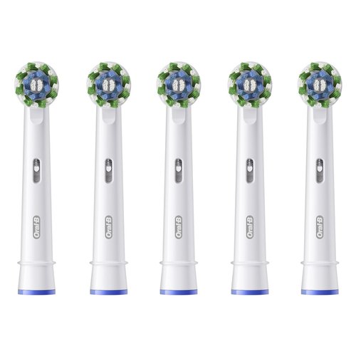 Oral-B CrossAction Testine Di Ricambio Pro Cross Action, 5 Testine
