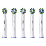 Oral-B CrossAction Testine Di Ricambio Pro Cross Action, 5 Testine