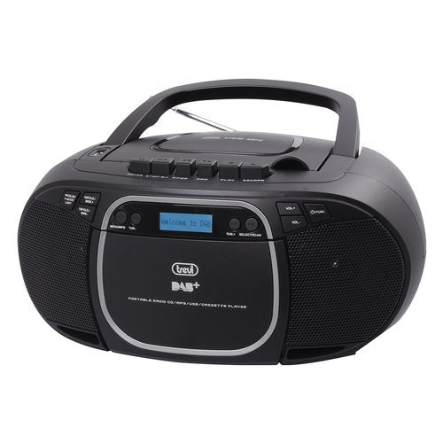 Trevi CMP 576 DAB Digitale 3 W DAB, DAB+, FM Nero Riproduzione MP3
