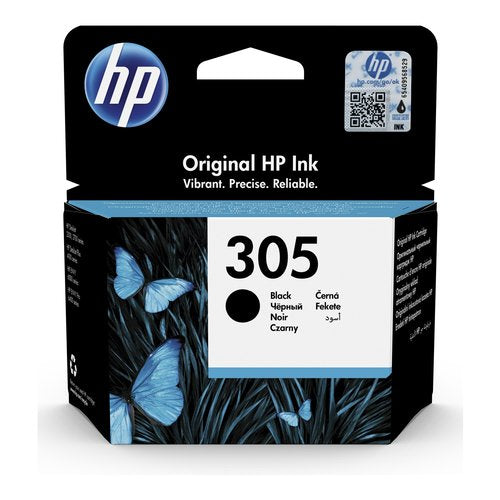 HP Cartuccia di inchiostro nero originale 305