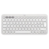 Logitech Pebble Keys 2 K380s tastiera Universale RF senza fili + Bluetooth QWERTY Italiano Bianco