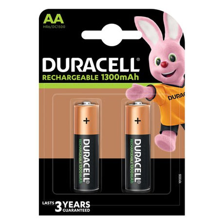 Duracell Ricaricabili Plus Stilo AA B2 2pz