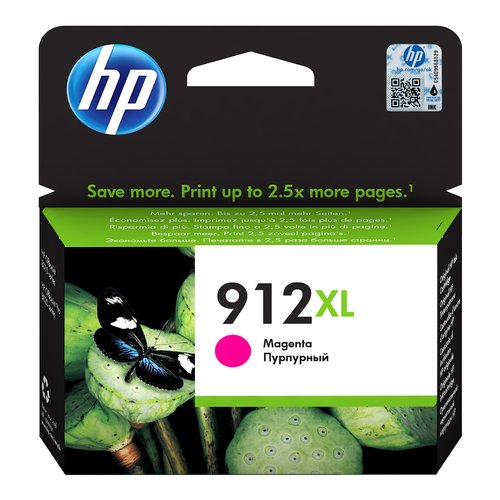 HP Cartuccia di inchiostro magenta originale 912XL ad alta capacità