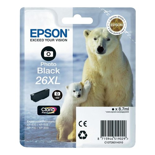 Epson Polar bear Cartuccia Nero-foto xl