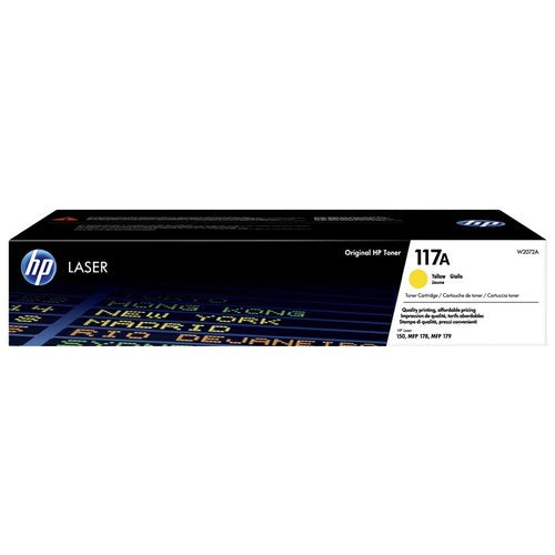 HP Cartuccia toner giallo per stampante laser originale 117A