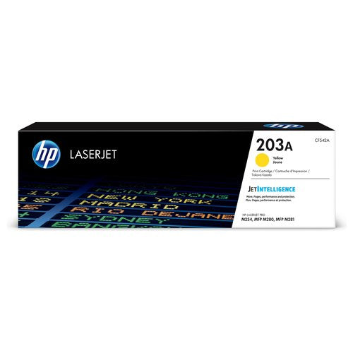 HP Cartuccia toner giallo originale LaserJet 203A