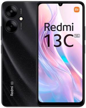 Xiaomi Redmi 13C 4+128GB 6.74" 5G Starry Black Dual Sim Garanzia 24 mesi