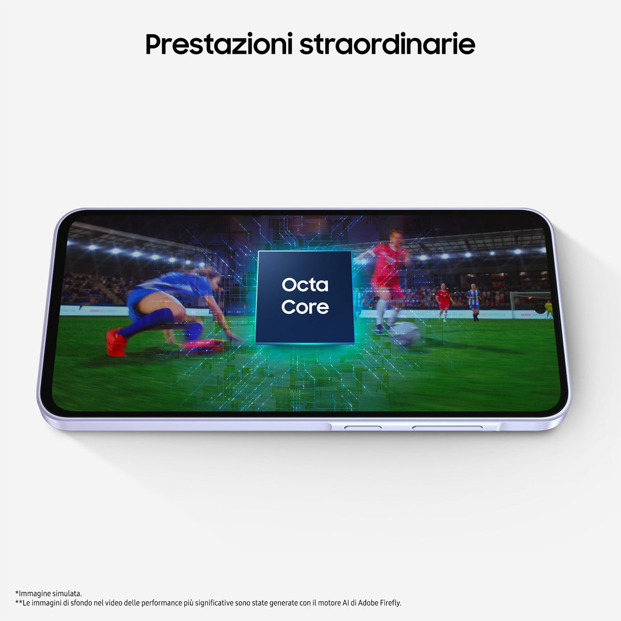 Samsung Galaxy A36 5G, Smartphone con Funzioni intelligenti, Display Super AMOLED 6.7”, 8GB RAM, 256GB, Camera 50MP, Batteria 5.000 mAh, IP67, Awesome Lime