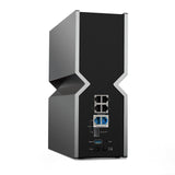 TP-Link Archer BE800 router wireless Multi-Gigabit Ethernet Tri-band (2,4 GHz/5 GHz/6 GHz) Nero, Acciaio inox
