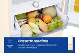 Samsung RB38C603DEL frigorifero Combinato EcoFlex AI Libera installazione con congelatore Wifi 2m 390 L Classe D, Sabbia