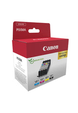 Canon 2103C006 cartuccia d'inchiostro 4 pz Originale Nero, Ciano, Magenta, Giallo
