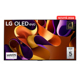 LG OLED evo G4 AI 83'' Serie OLED83G45LW, 4K, 4 HDMI, Dolby Vision, SMART TV 2024