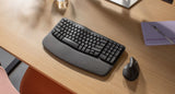 Logitech Wave Keys tastiera Ufficio RF senza fili + Bluetooth QWERTY Italiano Grafite