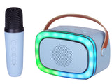 Trevi XR JUMP ALTOPARLANTE KARAOKE PORTATILE 10W WIRELESS USB MICRO SD AUX-IN XR 8A01 MINIPARTY BLU