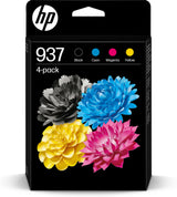 HP Confezione da 4 cartucce di inchiostro CMYK originali 937