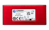 Kingston Technology 1TB SSD esterno XS1000 USB 3.2 Gen 2, Rosso