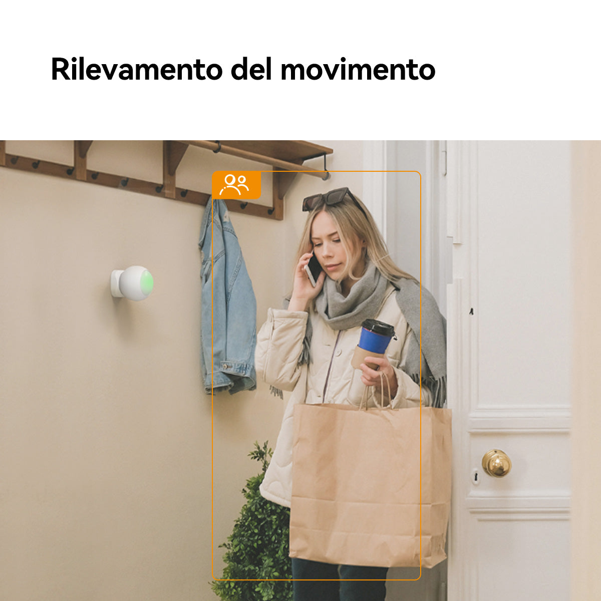 Imou Smart Alarm System - Include Centralina, 2 sentore porte/finestre, 1 sensore movimento ed un bottone SMART programmabile