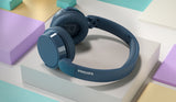 Philips 4000 series TAH4209BL/00 cuffia e auricolare Wireless A Padiglione Musica e Chiamate Bluetooth Blu