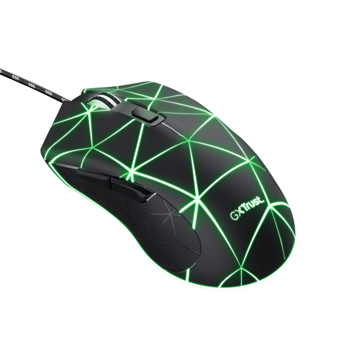 Trust GXT 133 Locx mouse Gaming Mano destra USB tipo A Ottico 4000 DPI