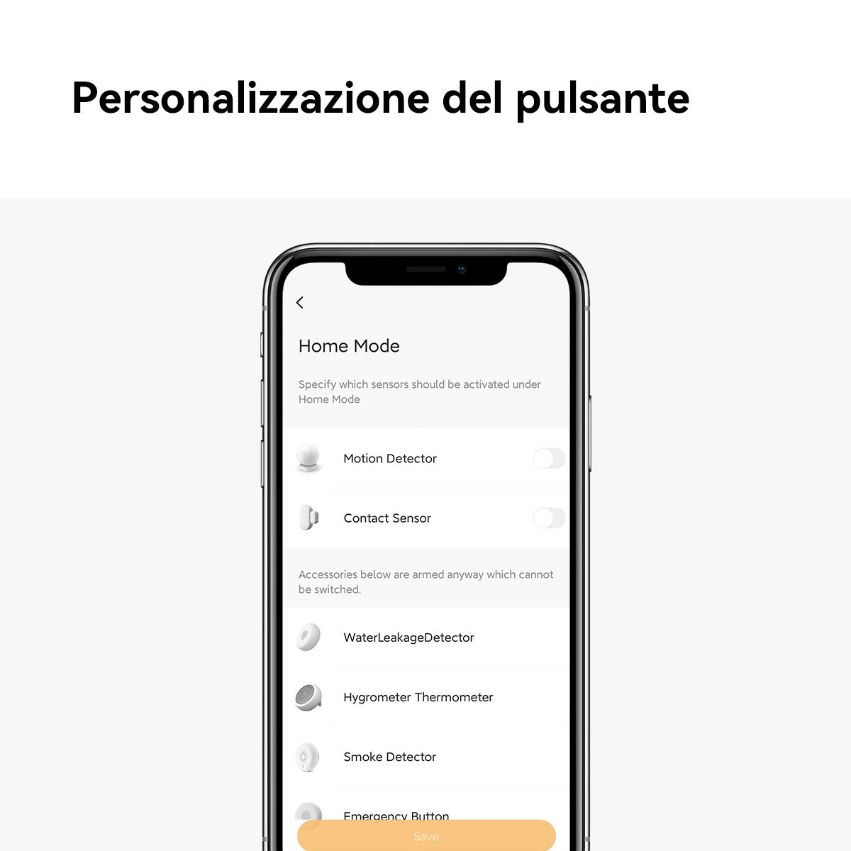 Imou Smart Alarm System - Include Centralina, 2 sentore porte/finestre, 1 sensore movimento ed un bottone SMART programmabile