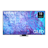 Samsung Series 8 TV QE98Q80CATXZT QLED 4K, Smart TV 98" Processore Neural Quantum 4K, SuperSlim Design, Carbon Silver 2023