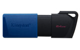 Kingston Technology DataTraveler 64GB USB3.2 Gen 1 Exodia M (Nero + Blu)