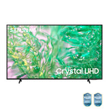 Samsung TV Crystal UHD 4K 85” UE85DU8070UXZT Smart TV Wi-Fi Black 2024, Processore Crystal 4K, 4K Upscaling, AirSlim Design, OTS Lite