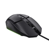 Trust GXT 109 Felox mouse Gaming Mano destra USB tipo A Ottico 6400 DPI