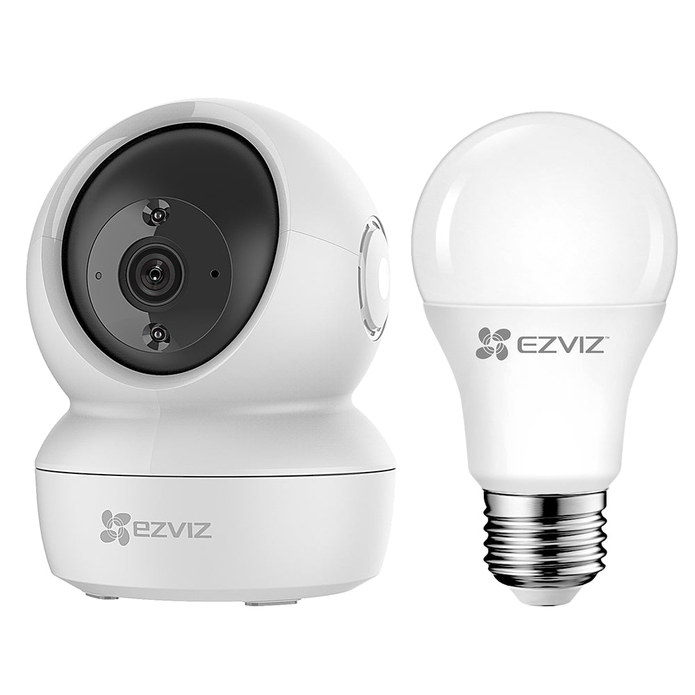 Videocamera sorveglianza Ezviz INE325 BUNDLE C6n + Lb1 White