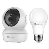 Videocamera sorveglianza Ezviz INE325 BUNDLE C6n + Lb1 White