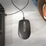 Logitech MX Anywhere 3S mouse Ufficio Mano destra RF senza fili + Bluetooth Laser 8000 DPI