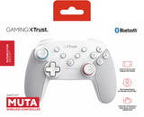 Trust GXT 1246W MUTA Bianco Bluetooth Gamepad Nintendo Switch, Nintendo Switch Lite