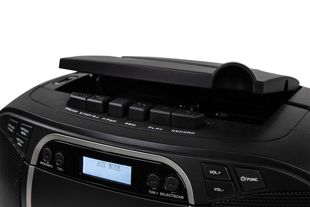 Trevi CMP 576 DAB Digitale 3 W DAB, DAB+, FM Nero Riproduzione MP3