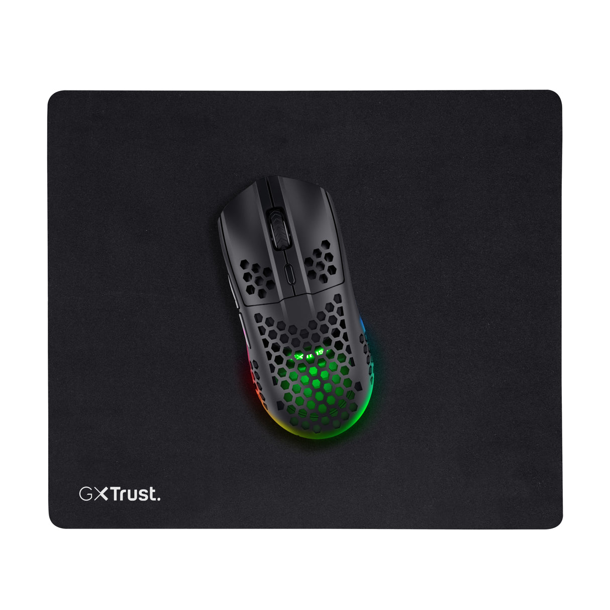 Trust GXT 752 Tappetino per mouse per gioco da computer Nero