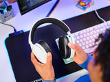 Trust GXT 491W FAYZO Auricolare Con cavo e senza cavo A Padiglione Gaming USB tipo-C Bluetooth Nero, Bianco