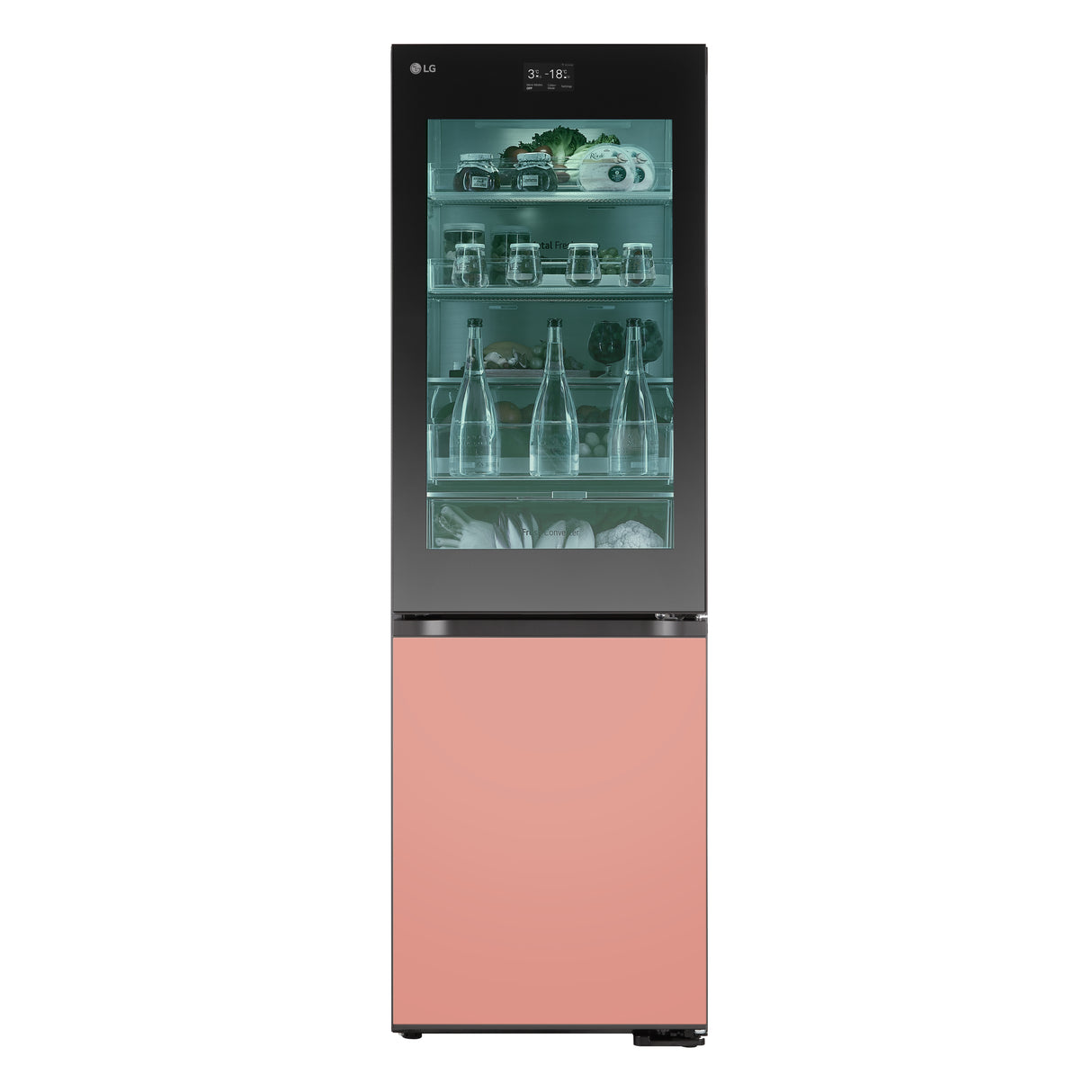 LG MoodUP GBG719MDNN Frigo combinato InstaView, Classe D, 352L , Colore personalizzabile