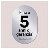 Braun Silk-épil 9 Flex 9-360 3D, Epilatore Elettrico Donna Per Epilazione Semplice, Bianco/Rosa