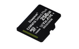 Kingston Technology Scheda micSDXC Canvas Select Plus 100R A1 C10 da 256GB + adattatore