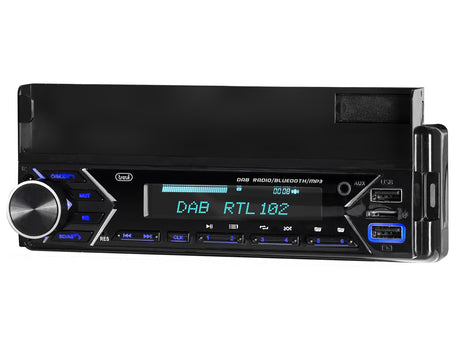 Trevi AUTORADIO DAB FM 160W SUPPORTO SMARTPHONE 7" WIRELESS USB MICRO SD SCD 5753 DAB