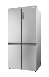 Haier Cube 90 Serie 7 HCR79F19ENMM frigorifero side-by-side Libera installazione 646 L E Platino, Acciaio inox