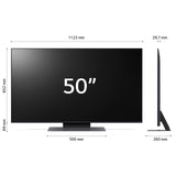 LG QNED AI 50'' Serie QNED86 50QNED86T6A, TV 4K, 4 HDMI, SMART TV 2024