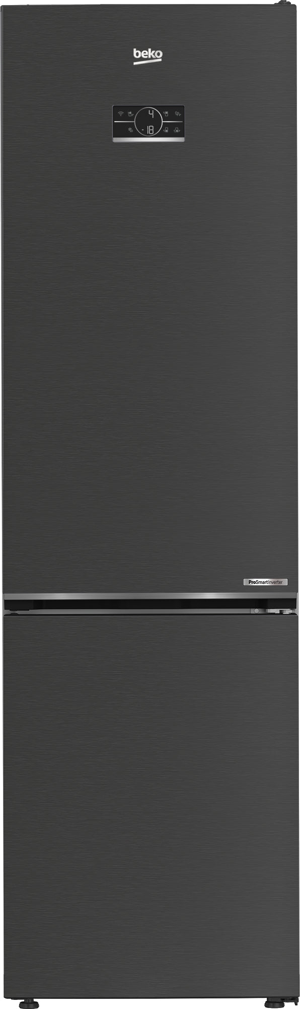 Beko B7RCNE407HXBR Libera installazione 355 L B Nero, Acciaio inox