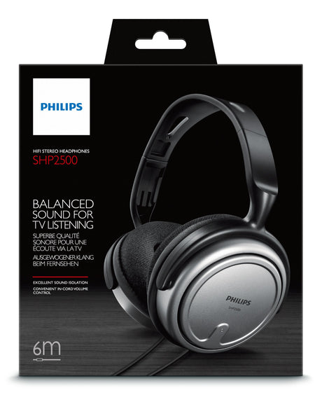 Philips Cuffia TV con filo per interni SHP2500/10